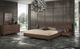 VIG Furniture Nova Domus Brooklyn Brown/Chrome Eastern King Panel Bed-3