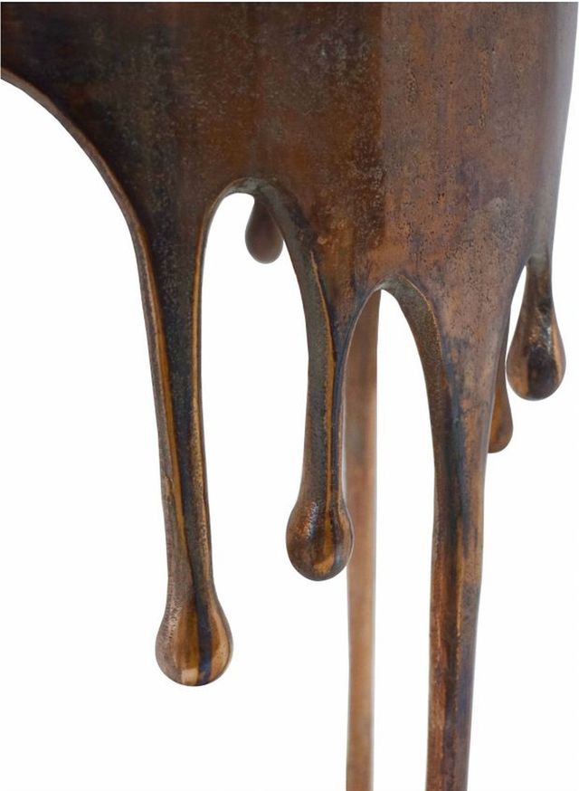 Moe's Home Collection Copperworks Antique Copper Accent Table-1