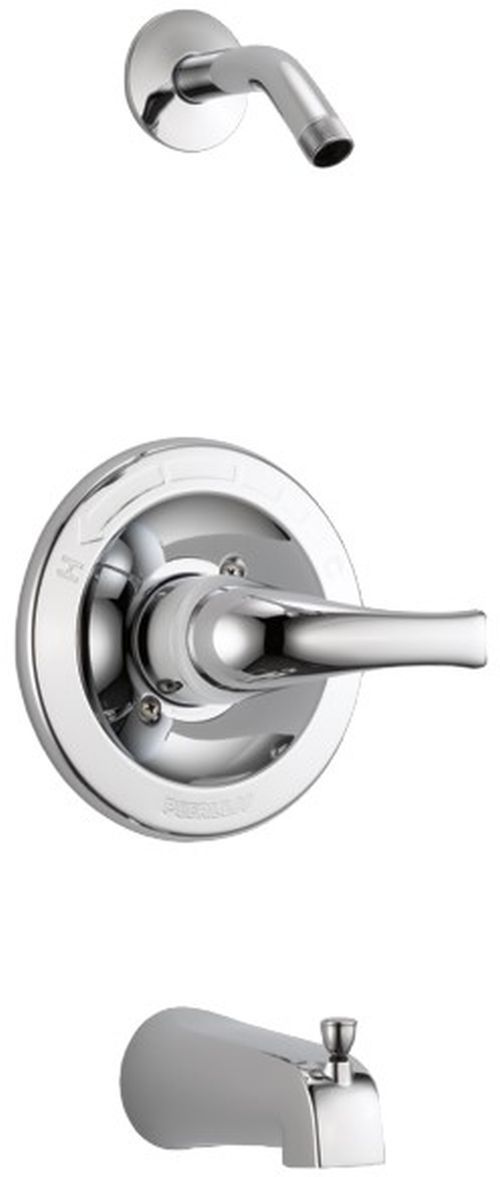 Peerless Parkwood® Chrome Tub Shower Trim Kit-0