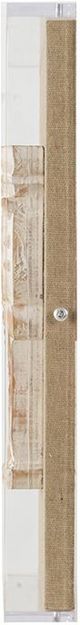 A & B Home Set of 2 Washed White Wall Art-1