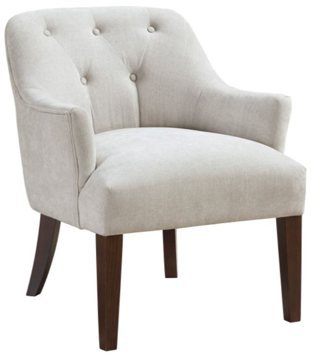 Homelegance® Rebecca Espresso/Oyster Accent Chair-0