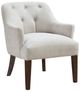 Homelegance® Rebecca Espresso/Oyster Accent Chair-0