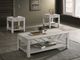 Crown Mark Valor 3-Piece White Occasional Table Set-1