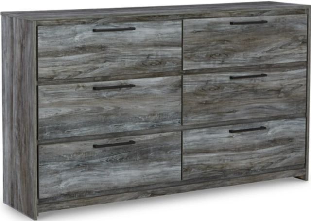 Signature Design by Ashley® Baystorm 6-Piece Gray Queen Panel Headboard Set-2
