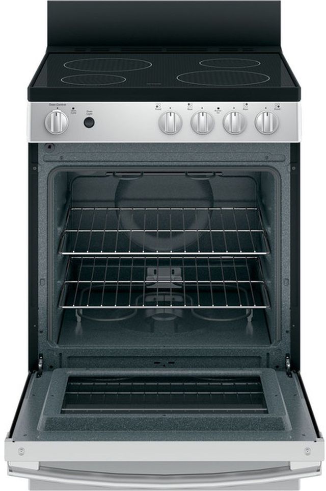 GE® 24" Stainless Steel Freestanding Electric Range-3