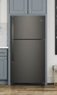 Whirlpool® 33" 21.3 Cu. Ft. Black Stainless Top Freezer Refrigerator-3