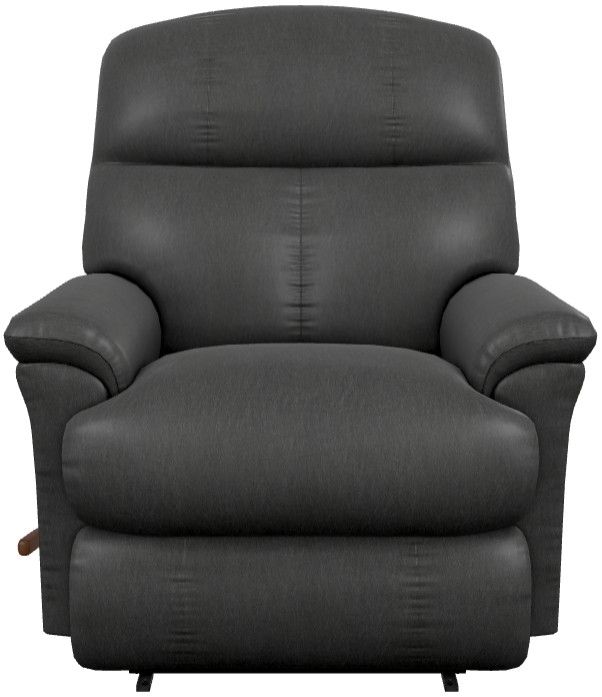 La-Z-Boy® Reed Licorice Leather Manual Wall Recliner-1