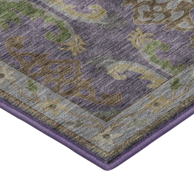 Dalyn™ Rug Company Hatay HY6 Purple 5'x8' Area Rug-1
