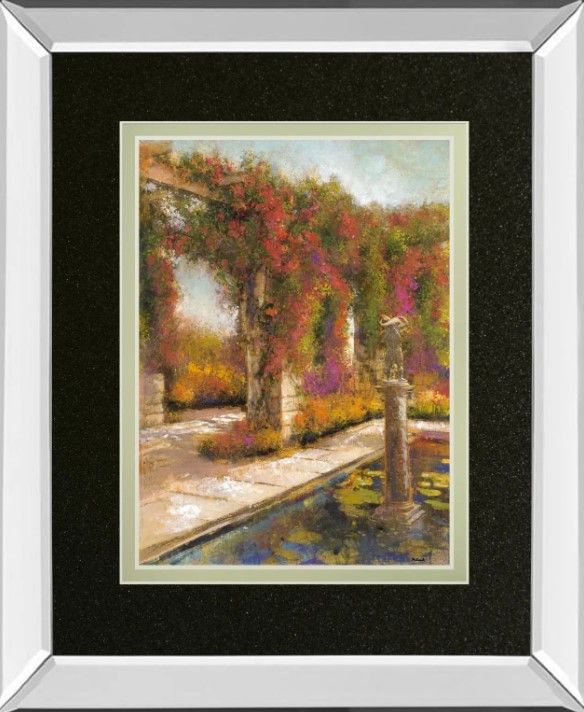 Classy Art English Garden I by Patrick Wall Art-0