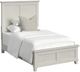 Elements International Canterbury 3-Piece Ivory Twin Panel Bedroom Set-1