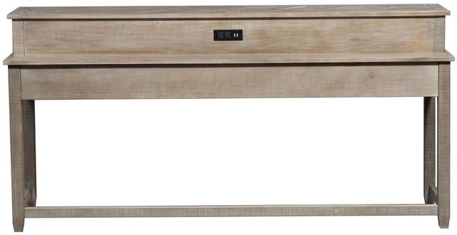 Liberty Furniture Parkland Falls Weathered Taupe Console Bar Table-2