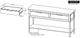 International Furniture Direct Dark Mita Stained Dark Sofa Table-2
