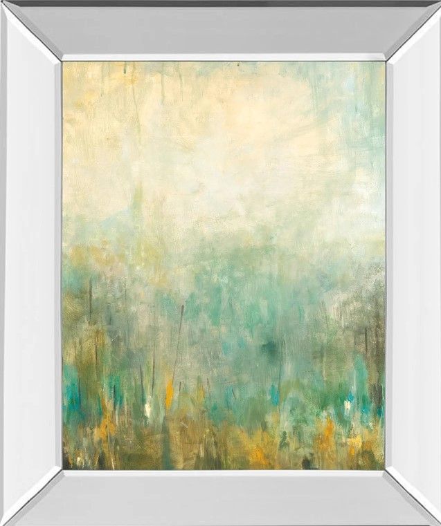 Classy Art Jardin Vert by Pasion Mirror Framed Wall Art-1