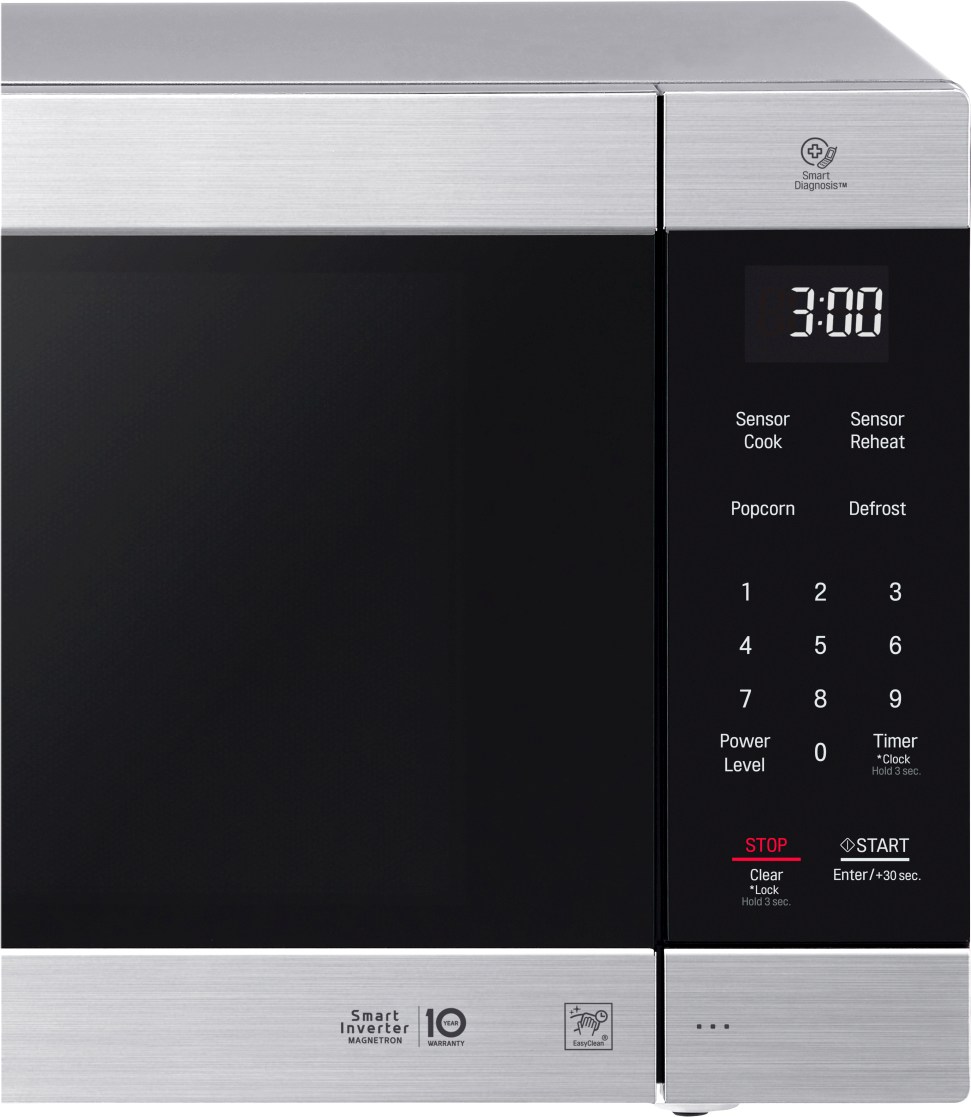 LG 1.5 Cu. Ft. Countertop outlet Microwave with Inverter Stainless Steel LMC1575ST