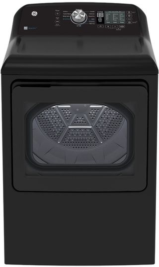 GE® 7.4 Cu. Ft. Diamond Gray Front Load Electric Dryer with SaniFresh Cycle