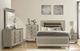 Homelegance® Loudon Bronze/Champagne Full Upholstered Panel Bed-1