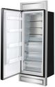 FORNO® Maderno Series Espresso 32" 13.6 Cu. Ft. Black and Antique Brass Left Hinge Built In Convertible Column Refrigerator-3