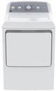 GE® 7.2 Cu. Ft. White Front Load Electric Dryer-0