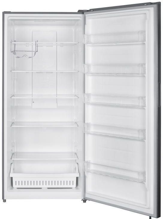 Marathon® 33" 21.2 Cu. Ft. Black Stainless Steel Upright Freezer-1