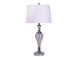 Nationwide Furniture Distributors Two 30" Metal W/Acrylic Bead Lamps-1