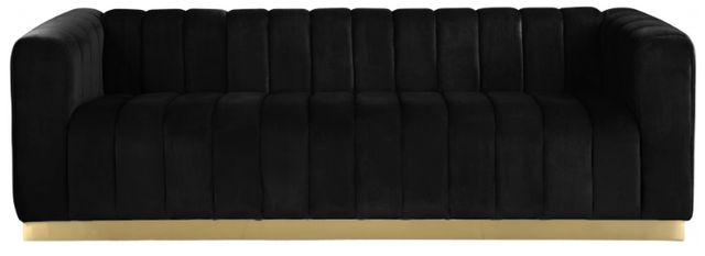 Meridian Furniture Marlon Black Sofa-1
