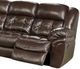 HomeStretch Cheyenne Whiskey 3-Piece Manual Reclining Sectional-3