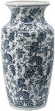 A & B Home Blue/White Vase-0