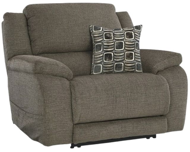American Wholesale Furniture Sunland Cinnamon Power Reclining Chair and a Half with Power Headrest and Lumbar-0
