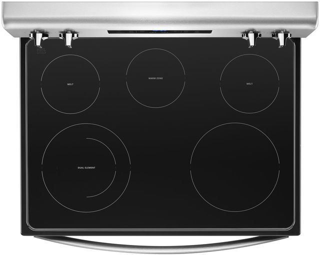 Whirlpool® 30" Free Standing Electric Range-Fingerprint Resistant Stainless Steel-1