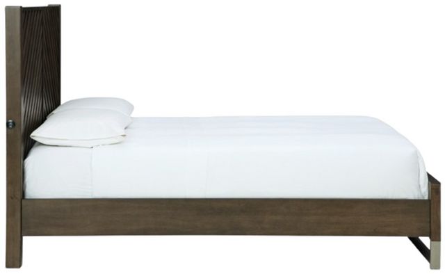 Ashley® Arkenton Grayish Brown Queen Panel Bed-3