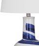 Bassett Mirror Sandals Blue/White Table Lamp-1