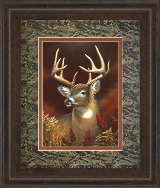 Classy Art Deer Portrait Wall Art-0