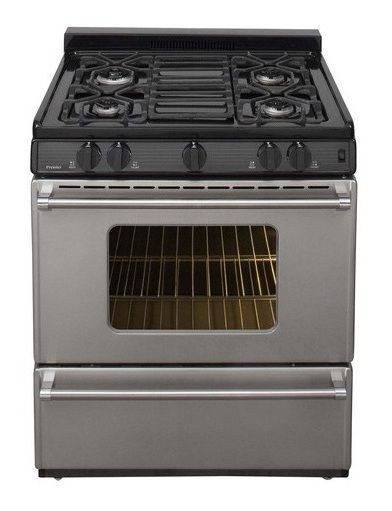 Premier Pro Series 30" Stainless Steel Freestanding Gas Range-0