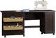Sauder® Select Cinnamon Cherry Easy Rolling Sewing and Craft Table/Cart-1