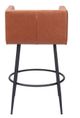 Zuo® Modern Horbat Brown Barstool-2