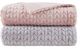 Olliix by Madison Park Olivia Blush Carved Serengeti Fur Throw-2