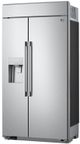 LG Studio 25.6 Cu. Ft. Stainless Steel Built In Side-By-Side Refrigerator-4