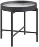 Coaster® Ozella Tempered Reeded Glass Top End Table with Sandy Black Base-0