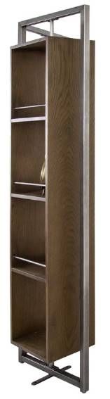YHD Ammira Dark Brown Large Screen Shelf-3