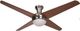 YHD Taysom Dark Wood/Nickel 52'' Indoor Ceiling Fan-2