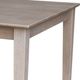 John Thomas Furniture® Dining Essentials Taupe Gray 36'' Dining Table with 36" Shaker Legs-1