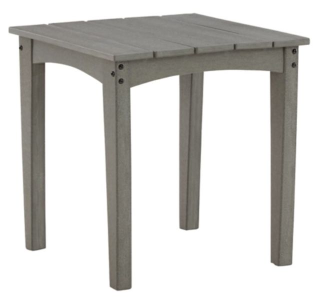 Signature Design by Ashley® Visola 3-Piece Gray Outdoor Conversation Set-2