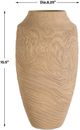 Uttermost® Sandstone Flow Brown Large Vase-2