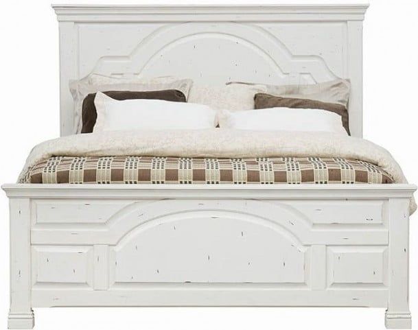 Coaster® Celeste Vintage White Queen Bed-0