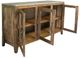 International Furniture Direct Tulum Brown Console-3