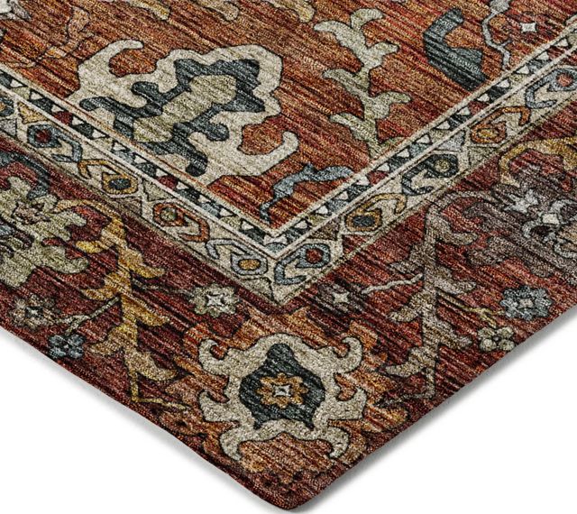 Dalyn™ Rug Company Silk Road Paprika 8'x10' Area Rug-2