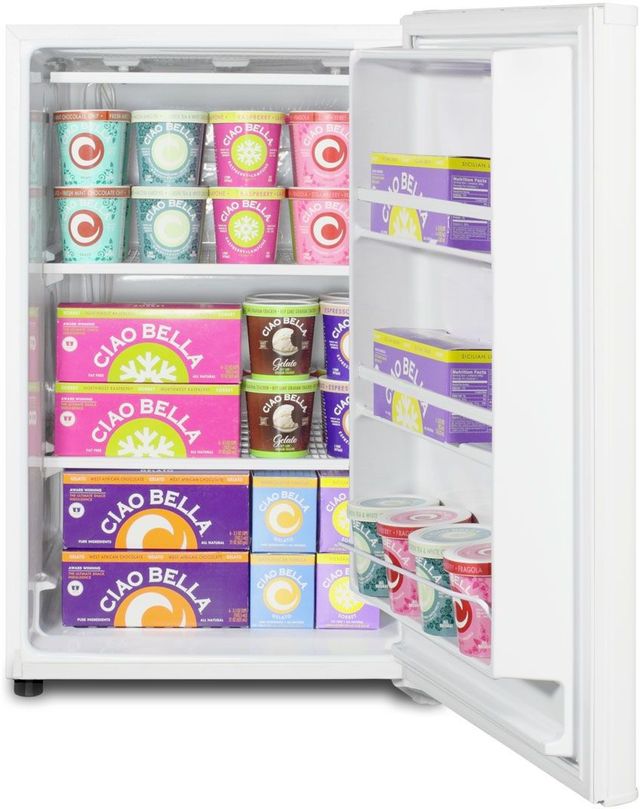 Summit® 22" 5 Cu. Ft. White Upright Freezer-2