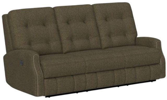 Flexsteel® Customizable Devon Fabric Power Reclining Sofa-1
