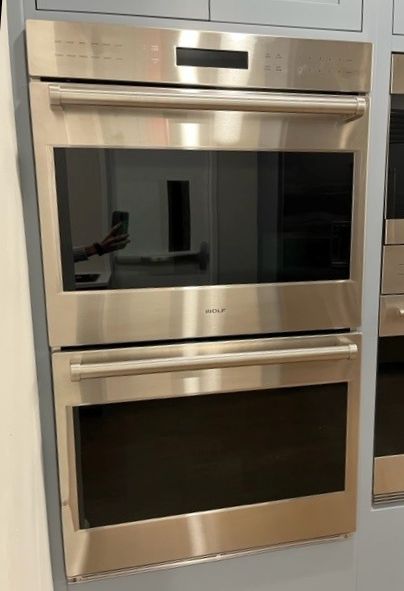 Wolf® E Series 30" Stainless Steel Double Electric Wall Oven