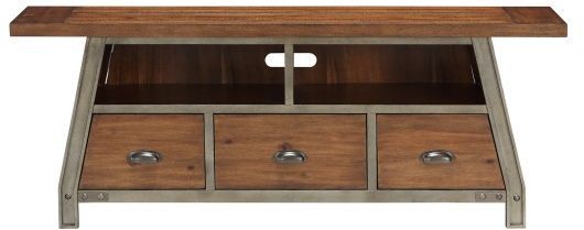Mazin Furniture Holverson 2 Tone 64" TV Stand